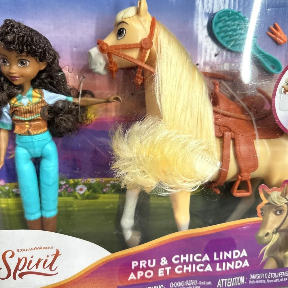 Spirit Collector Doll & Horse Playset - Pru & Chica Linda‎ Set. New!